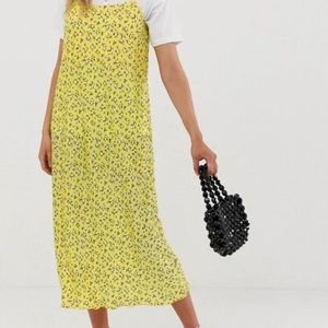 Nobody’s Child Midi Cami Dress in Yellow